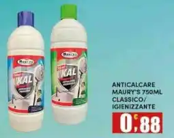 Maury's Anticalcare Maury's offerta