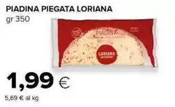 Tigre Piadina piegata Loriana offerta