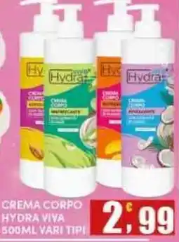 Maury's Crema corpo Hydra Viva offerta