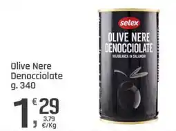 Supermercati Dok selex Olive Nere Denocciolate offerta