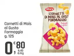 Supermercati Dok Selex Cornetti di Mais al Gusto Formaggio offerta