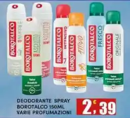 Maury's DEODORANTE SPRAY BOROTALCO offerta