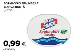 Tigre Formaggio spalmabile Bianca Bontà offerta