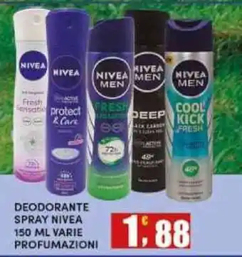Maury's Deodorante spray Nivea offerta