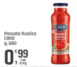 Supermercati Dok Passata Rustica Cirio offerta