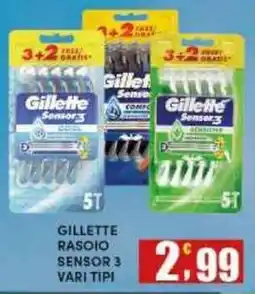 Maury's Gillette Rasoi Sensor 3 offerta