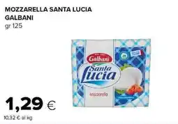 Tigre Mozzarella Santa Lucia Galbani offerta