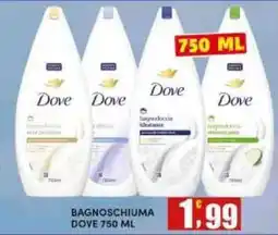 Maury's Bagnoschiuma Dove offerta
