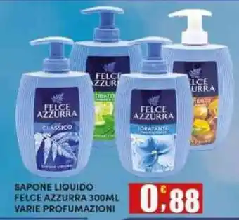 Maury's Sapone liquido Felce Azzurra offerta