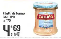 Supermercati Dok Filetti di Tonno CALLIPO offerta