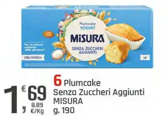 Supermercati Dok Plumcake Yogurt Misura Senza Zuccheri Aggiunti offerta