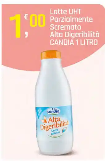 Supermercati Dok Latte UHT Parzialmente Scremato Alta Digeribilità CANDIA offerta