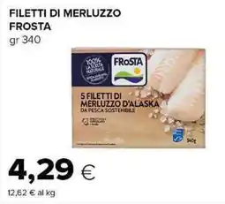 Tigre Filetti di merluzzo Frosta offerta