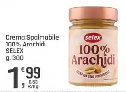 Supermercati Dok Crema Spalmabile 100% Arachidi SELEX offerta