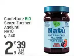 Supermercati Dok Confettura BIO NATU offerta