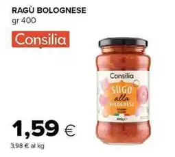 Tigre Consilia Ragù Bolognese offerta