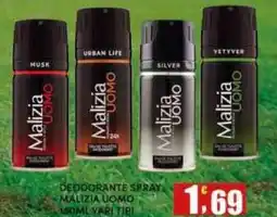 Maury's DEODORANTE SPRAY MALIZIA UOMO offerta