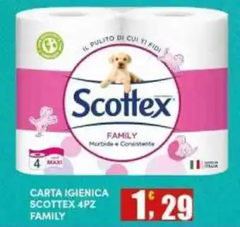 Maury's Carta Igienica Scottex Family offerta