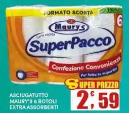 Maury's Asciugatutto Maury's offerta