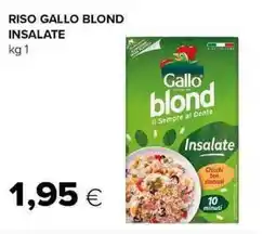Tigre Riso Gallo Blond Insalate offerta