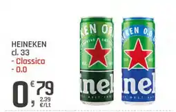Supermercati Dok HEINEKEN Classica 0.0 offerta