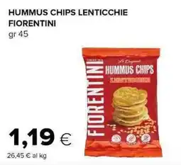 Tigre Hummus Chips Lenticchie Fiorentini offerta