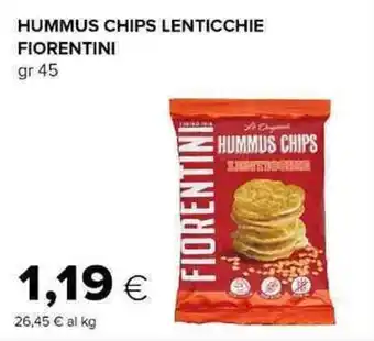 Tigre Hummus Chips Lenticchie Fiorentini offerta