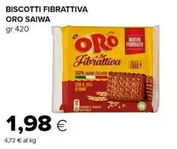 Tigre Biscotti Fib rattiva Oro Saiwa offerta