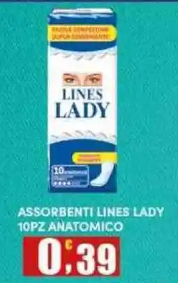 Maury's Assorbenti Lines Lady offerta