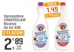 Supermercati Dok Sgrassatore universale CHANTECLAIR offerta
