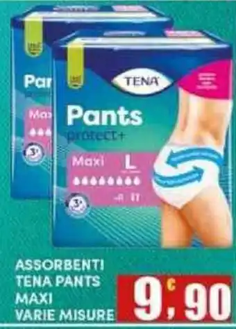 Maury's ASSORBENTI TENA PANTS MAXI offerta