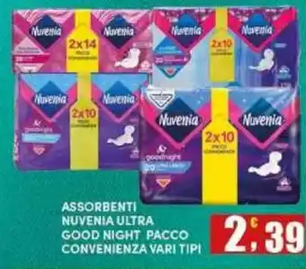 Maury's ASSORBENTI NUVENIA ULTRA GOOD NIGHT offerta