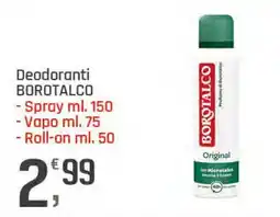 Supermercati Dok Deodoranti BOROTALCO offerta