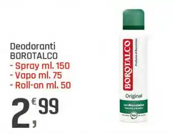 Supermercati Dok Deodoranti BOROTALCO offerta