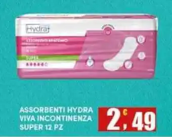 Maury's Assorbenti Hydra Viva Incontinenza Super offerta