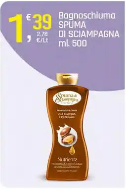 Supermercati Dok Bagnoschiuma SPUMA DI SCIAMPAGNA offerta