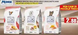Maury's MONGE SPECIAL DOG EXCELLENCE CROCCETTE MINI offerta