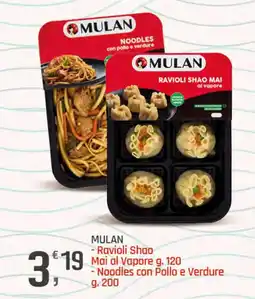 Supermercati Dok Mulan ravioli shao mai al vapore offerta