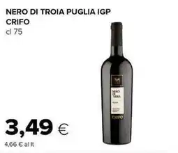 Tigre NERO DI TROIA PUGLIA IGP CRIFO offerta