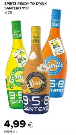 Tigre Spritz Ready to Drink Santero 958 offerta