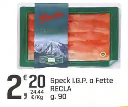 Supermercati Dok Speck I.G.P. RECLA offerta