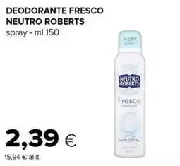 Tigre Deodorante fresco Neutro Roberts offerta