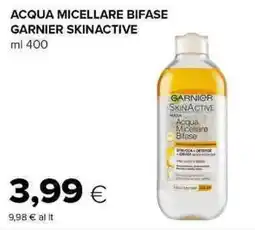 Tigre Acqua Micellare Bifase Garnier SkinActive offerta