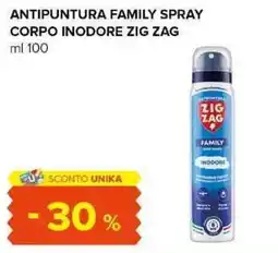 Tigre Antipuntura family spray corpo inodore Zig Zag offerta