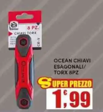 Maury's OCEAN CHIAVI ESAGONALI/TORX offerta