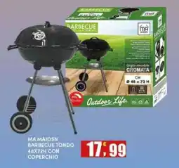Maury's MA MAIOSN BARBECUE TONDO offerta