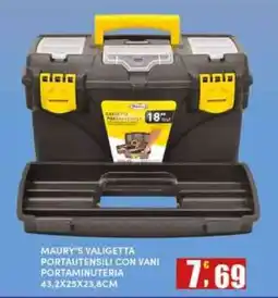 Maury's MAURY'S VALIGETTA PORTAUTENSILI CON VANI PORTAMINUTERIA offerta