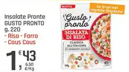 Supermercati Dok Gusto pronto Insalata di riso Classica all'italiana offerta