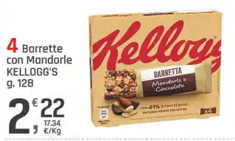 Supermercati Dok Barrette con Mandorle KELLOGG'S offerta