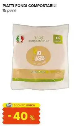 Tigre Piatti fondi compostabili offerta